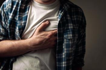Chest pain.