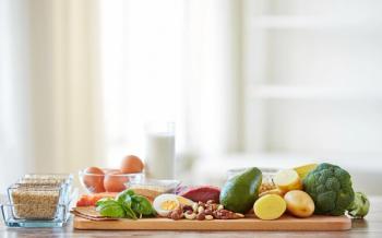A spread consisting of healthy, plant-based foods.