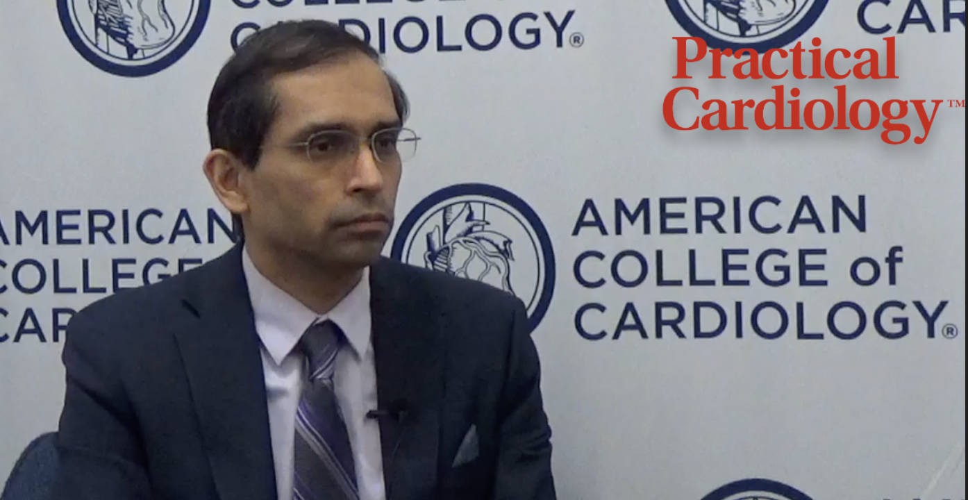 Screenshot of a video interview with Deepak Bhatt, MD, MPH