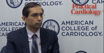 Screen shot of a video interview with Deepak Bhatt, MD, MPH
