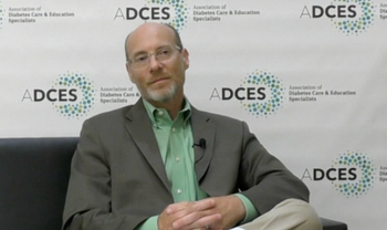 Still shot from an interview with Gary Scheiner, MS, CDE