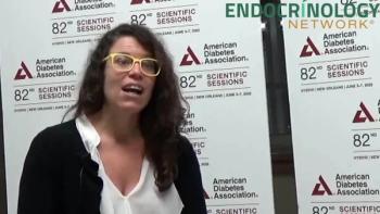 Screen shot of featured interview with Alaina Vidmar, MD