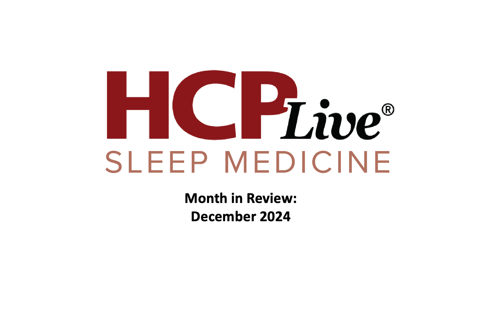 Sleep Month in Review: December 2024