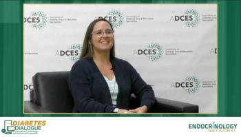 Still shot from interview with Jennifer Clements, PharmD