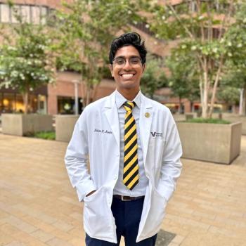 Abhi Manda, MD student at Vanderbilt University | Image Credit: Vanderbilt School of Medicine