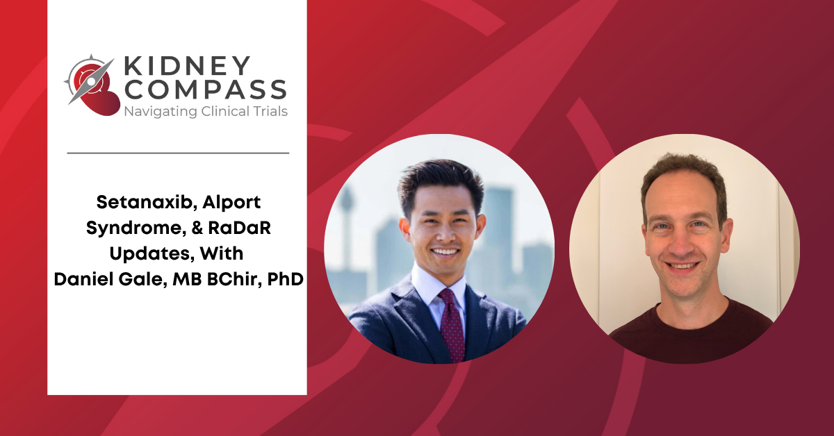 Kidney Compass: Setanaxib, Alport Syndrome, and RaDaR Updates at Kidney Week 2025
