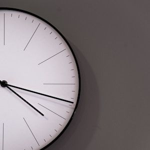 Clock on wall | Image Credit: Akram Huseyn/unsplash