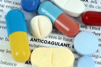 The word anticoagulant surrounded by medications.
