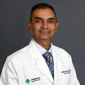 Abhijit Kulkarni, MD, FASGE, AHN gastroenterologist, and professor of medicine and director of the Advanced Endoscopy Training Program at Drexel University