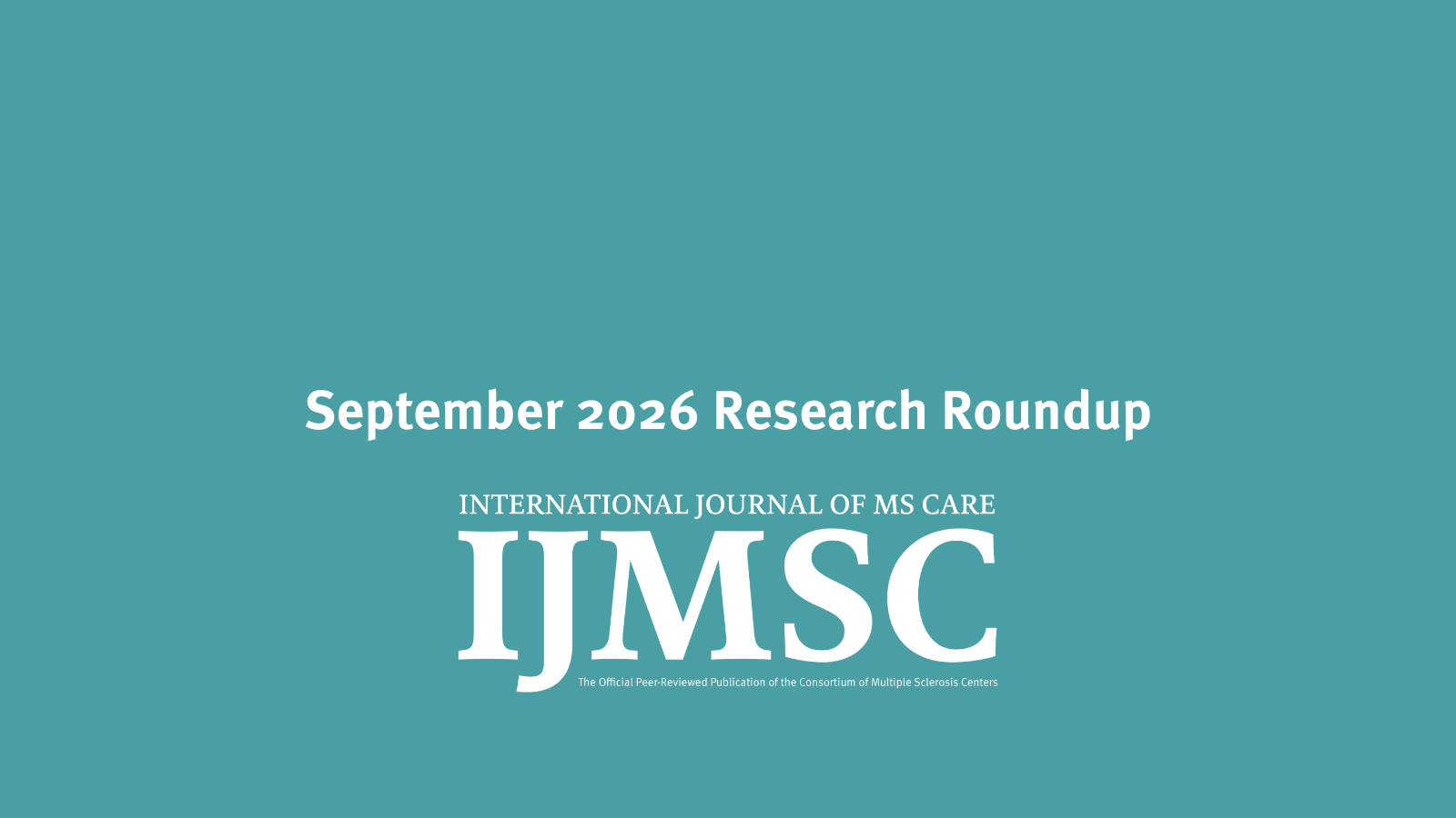 IJMSC September 2026 Research Roundup