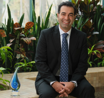 Shahbaz Salehi, MD, MPH, MSHIA, Infection Control Today Educator of the YearTM  (Image courtesy of Foothill Medical Center, Tustin, California)
