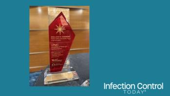 Picture of the award.   (Photos used with permission.)
