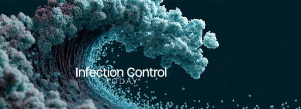 A striking animation of a wave made of microbes, representing an impending tidal wave of antimicrobial resistance  (Adobe Stock 1858380484by Kale Galaxy)