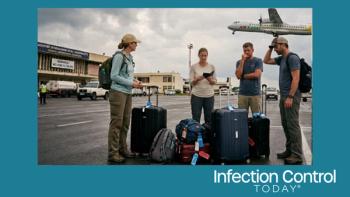 Health care workers at the airport. What issues does the new DoNot Board policy cause?  (Image credit: Author with AI)