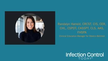 Randalyn Harreld, CRCST, CIS, CER, CHL, CSPDT, CASSPT, CLS, AAS, FHSPA, clinical education manager for Steelco Belimed