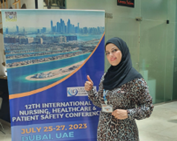 Hebah Al Zamel, BSN, MSN, CPHQ, CIC, a policy consultant and infection control practitioner at King Abdullah University Hospital, discusses the importance of patient safety with Infection Control Today.   (Photo courtesy of Hebah Al Zamel, BSN, MSN, CPHQ, CIC)