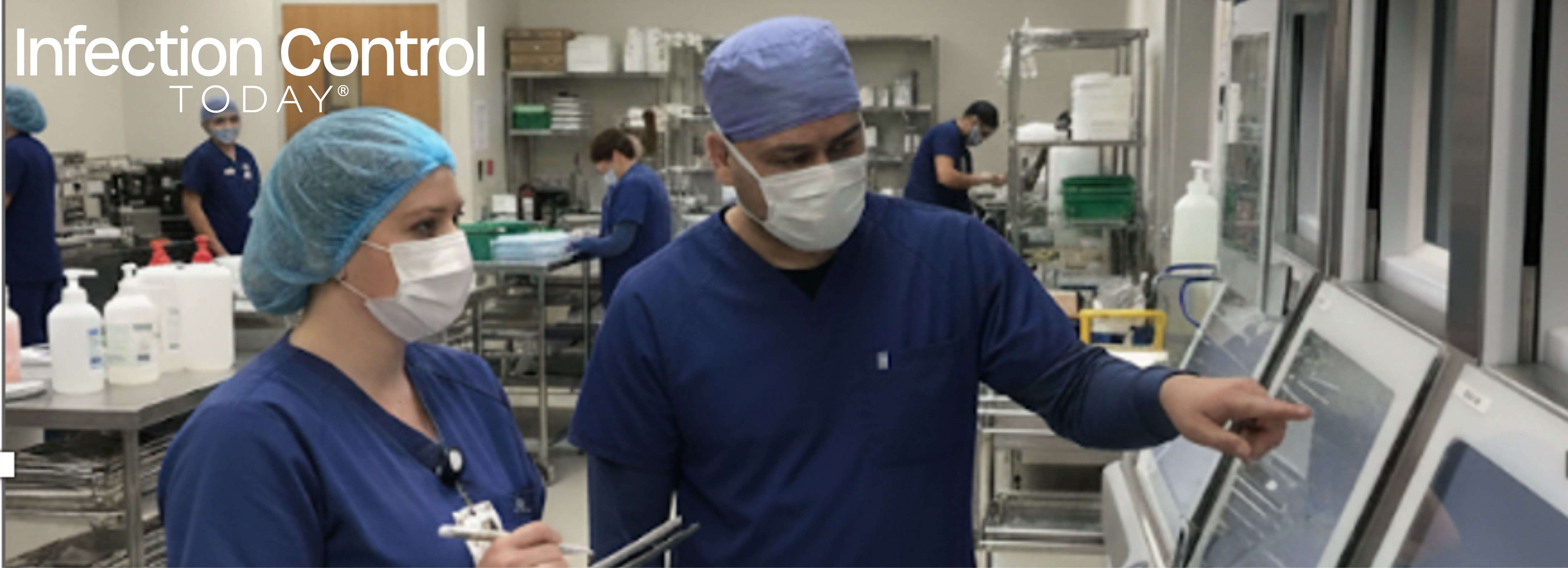 Two sterile processing technicians (AI image by Brayden Unger)