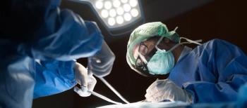 Two surgeons in operating room