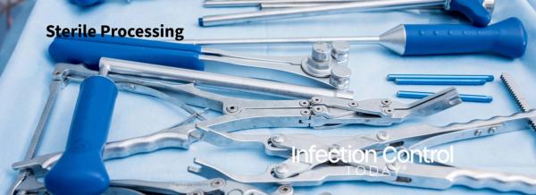 Hinged Medical Instruments: Early soil removal protects hinges, edges, and finishes.  (Image credit: author)