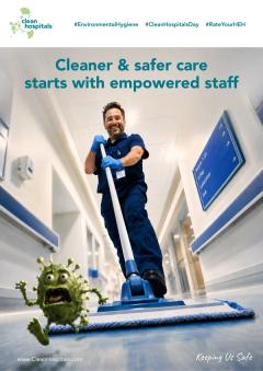 Bugly Runs Away… (Image credit: Clean Hospitals)