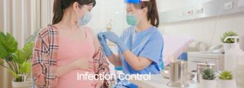 A pregnant woman receives a vaccine. (Adobe Stock 487767710 by ryanking999)