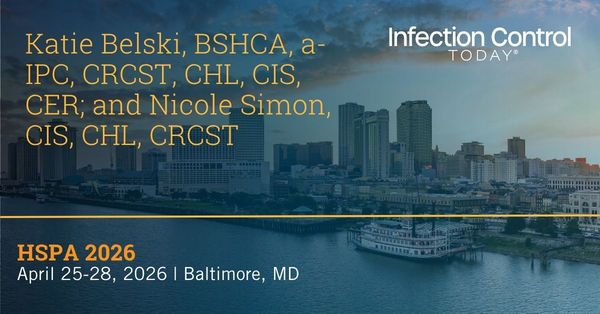 Katie Belski, BSHCA, a-IPC, CRCST, CHL, CIS, CER; and Nicole Simon, CIS, CHL, CRCST