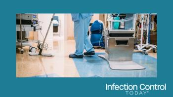 Environmental services personnel doing cleaning in the operating room (Adobe Stock 248152636 by karrastock)