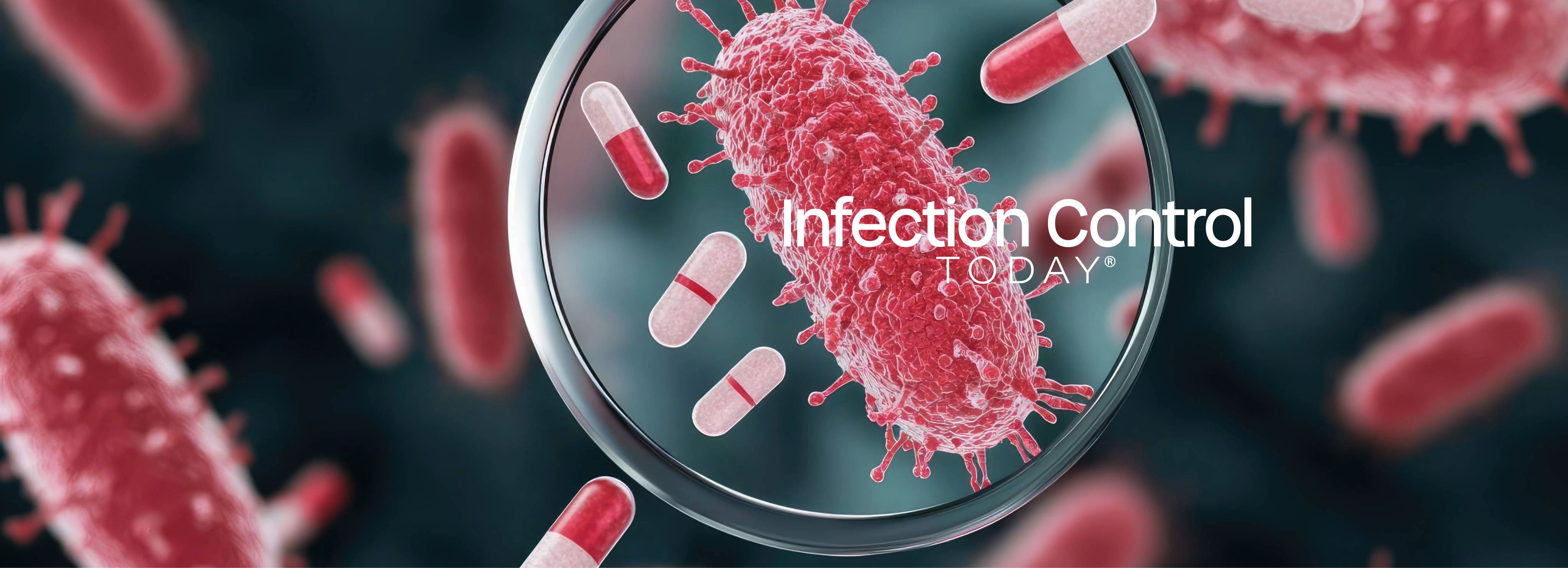 A detailed view of bacteria under a microscope, showcasing their structure and the presence of antibiotics, emphasizing the battle against infection. (Adobe Stock 1213335916 by Arush with AI)