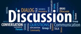 discussion, dialogue, community