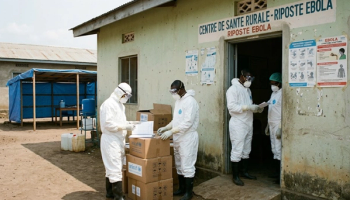 Ebola hospital   (Image credit by author with AI)