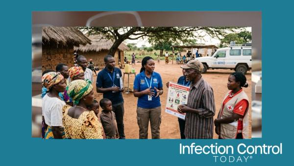 Health care workers in Uganda  (Image credit by author with AI)