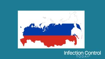 Flag of Russia in the country silhouette.   (Adobe Stock 208170697 by Peter Hermes Furian)