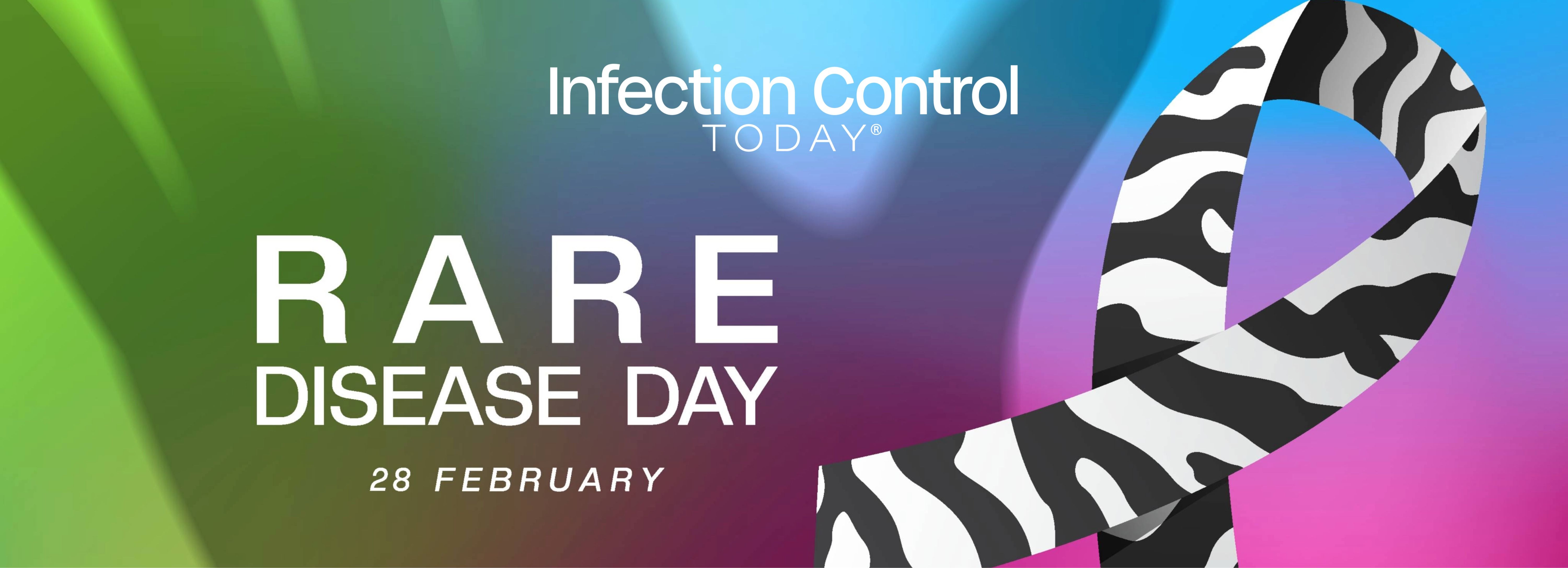 February 28 is Rare Disease Day. Ribbon and hand. (Adobe Stock 1847480273 By juandy)