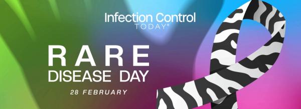 February 28 is Rare Disease Day. Ribbon and hand.  (Adobe Stock 1847480273 By juandy)