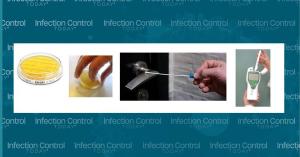 Figure 1 The plate count is the most common method to determine the number of living bacteria on a surface, with results expressed in colony-forming units (CFUs) per surface area tested.    (Adobe Stock photos, unknown)