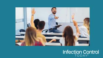 A group of students raising their hands in class during a lecture  (Adobe Stock 292282454 by Mediteraneo