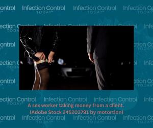 Sex worker taking money from a client. (Adobe Stock 245203791 bt motortion)