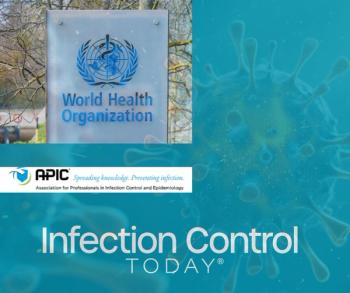 Mpox virus  World Health Organization sign in Geneva, Switzerland.  APIC  (Adobe Stock 861793311 by lucas with AI; 413241271 by hectorchristiaen; logo credit to APIC) 