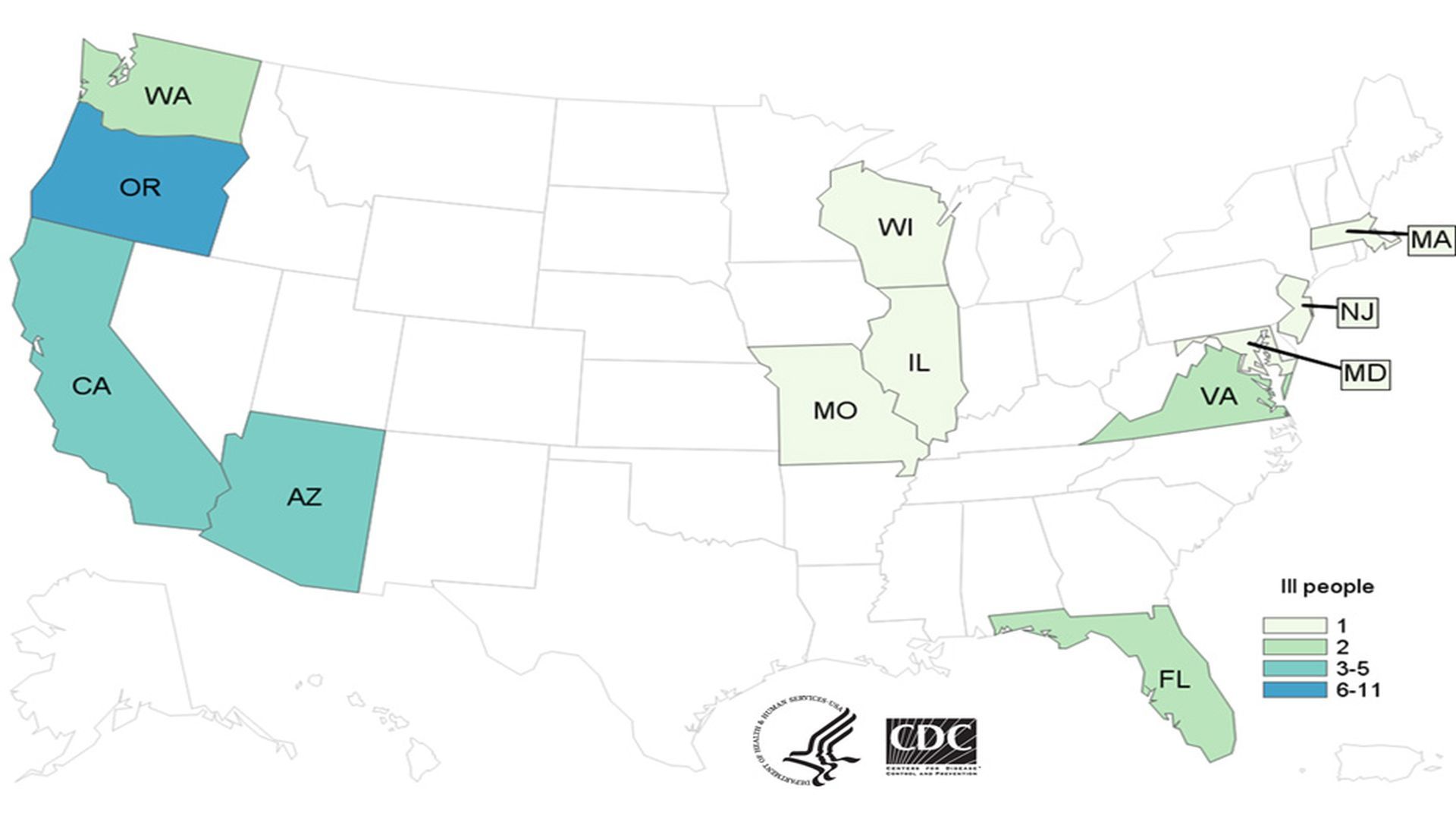 CDC Investigating Multistate Outbreak of E. coli O157H7 Infections