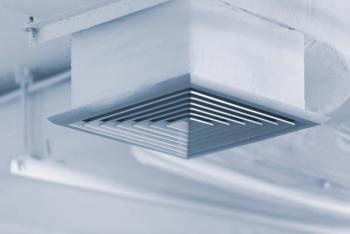 HVAC on ceiling