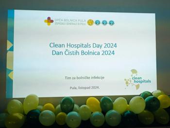 Clean Hospitals Day is celebrated by General Hospital Pula in Croatia. (Image courtesy of Martina Močenić)
