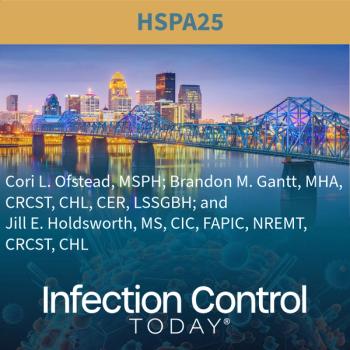 Cori L. Ofstead, MSPH; Brandon M. Gantt, MHA, CRCST, CHL, CER, LSSGBH; and Jill E. Holdsworth, MS, CIC, FAPIC, NREMT, CRCST, CHL, an infection preventionist in Atlanta, Georgia.