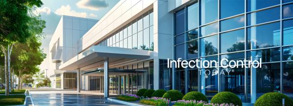 Front of a hospital (Adobe Stock 713888565 by Helfin with AI)