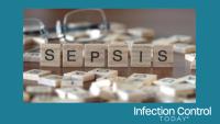 Sepsis concept represented by wooden letter tiles on a wooden table with glasses and a book (Adobe Stock 328579157by lexiconimages)