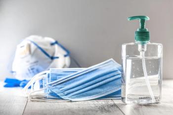 Masks and hand sanitizer