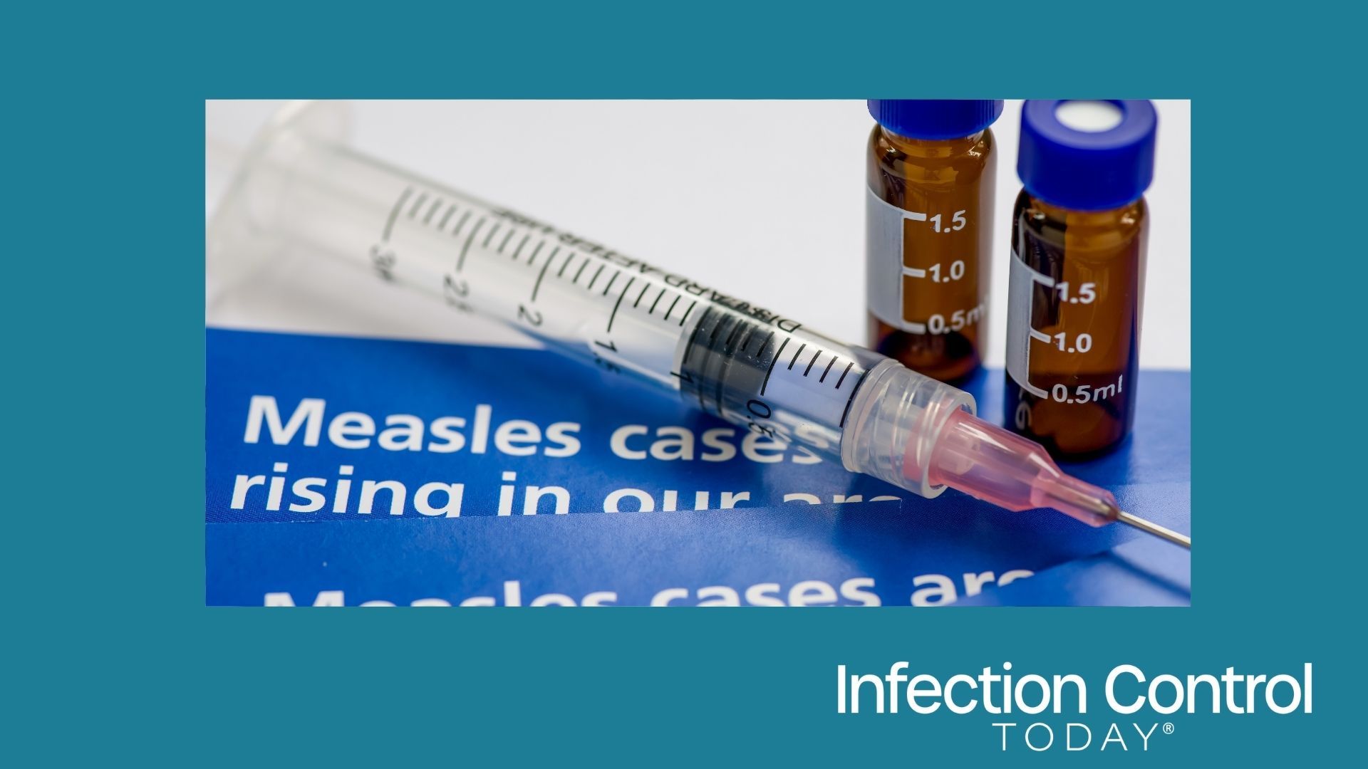 Measles outbreak and vaccination  (Adobe Stock 1971993240 by Ming)