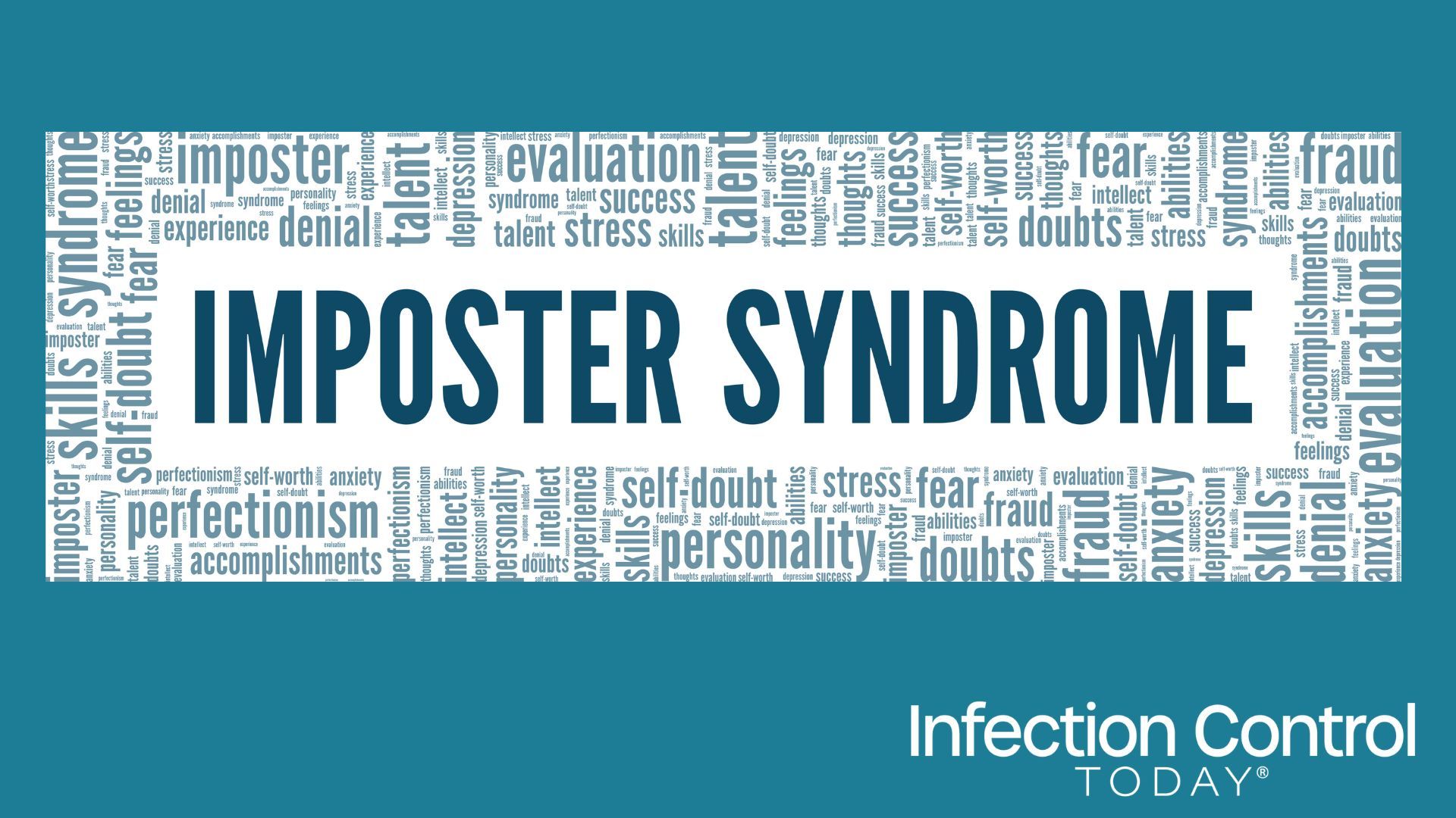 Imposter Syndrome word cloud conceptual design isolated on a white background.  (Adobe Stock by Colored Lights)