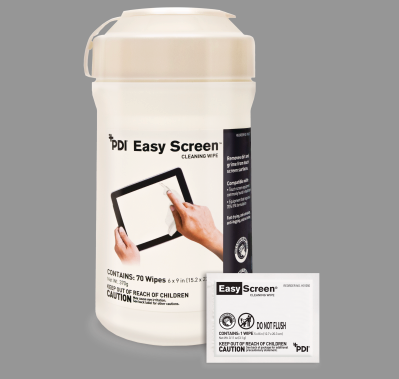 PDI Easy Screen Cleaning Wipes(Photo credit of PDI) 