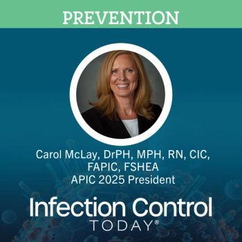 Carol McLay, DrPH, MPH, RN, CIC, FAPIC, FSHEA, 2025 APIC President  (Photo credit: APIC) 