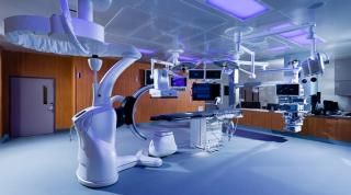 Photo of a model operating room. (Photo courtesy of Indigo-Clean and Kenall Manufacturing)